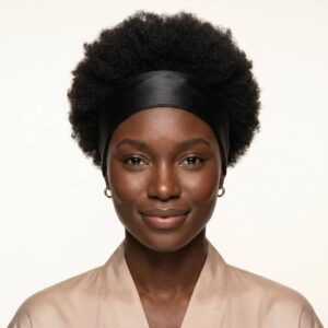 Midnight Luxe Satin Headband