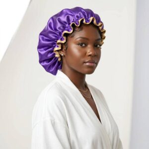 Royal Majesty Satin Waterproof Shower Cap