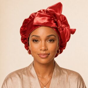 Tie Solid Color Bonnet